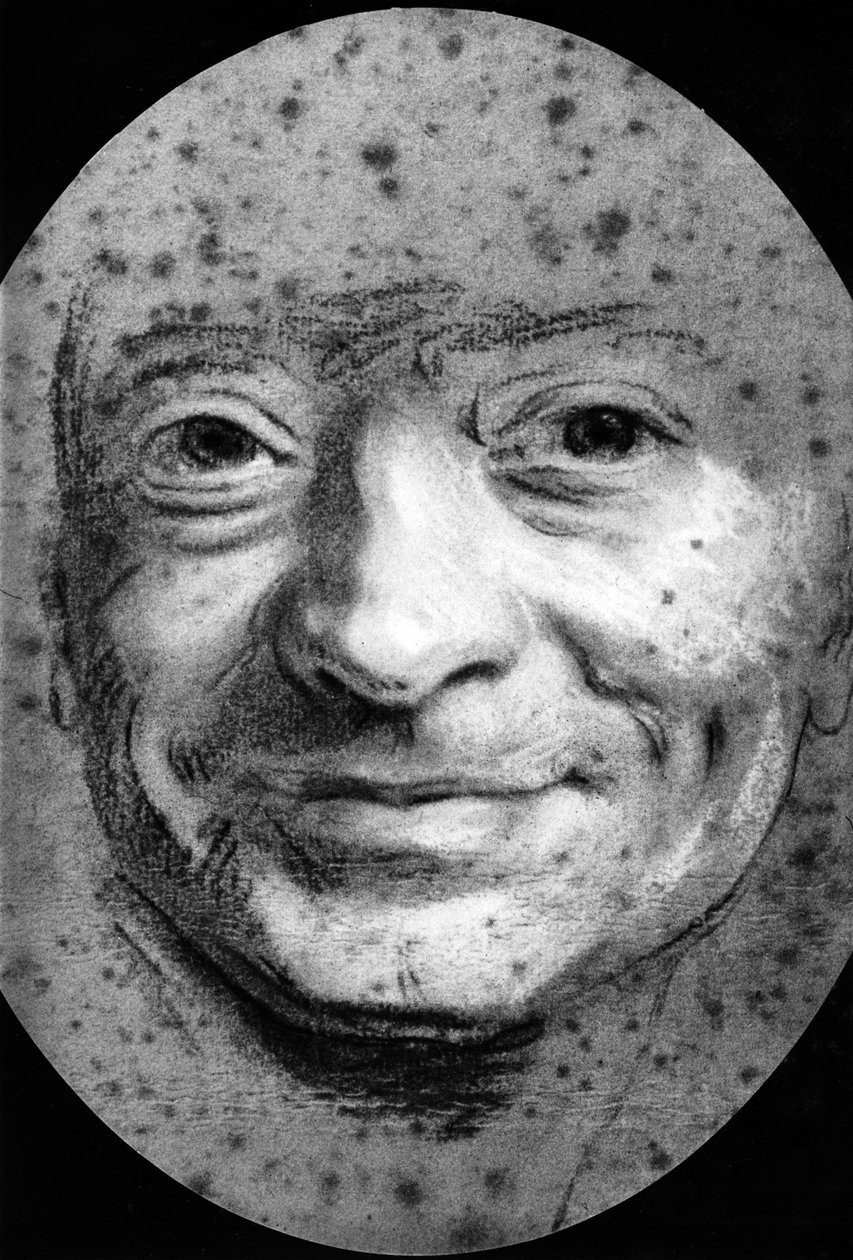 Maurice Quentin Delatour (zelfportret) door Maurice Quentin de La Tour