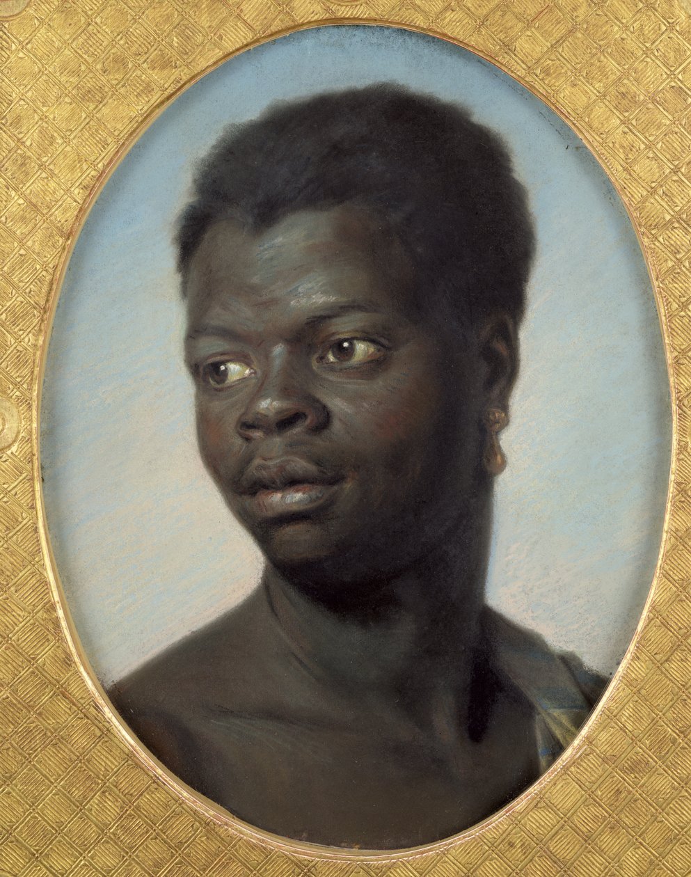 Portret van een Jonge Zwarte, c.1751 door Maurice Quentin de La Tour