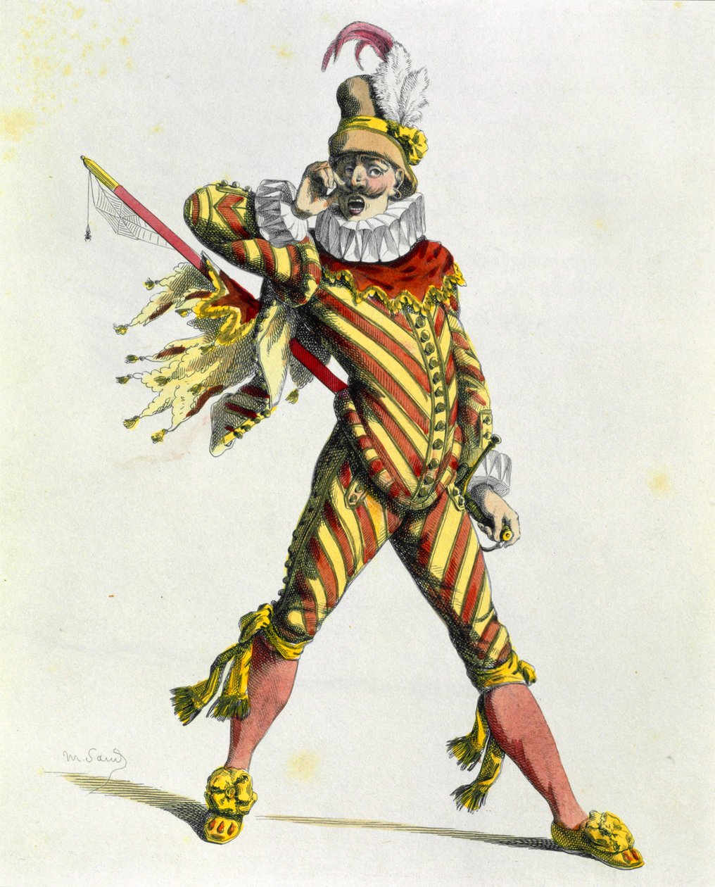 Kapitein Spavento (ets) door Maurice Sand