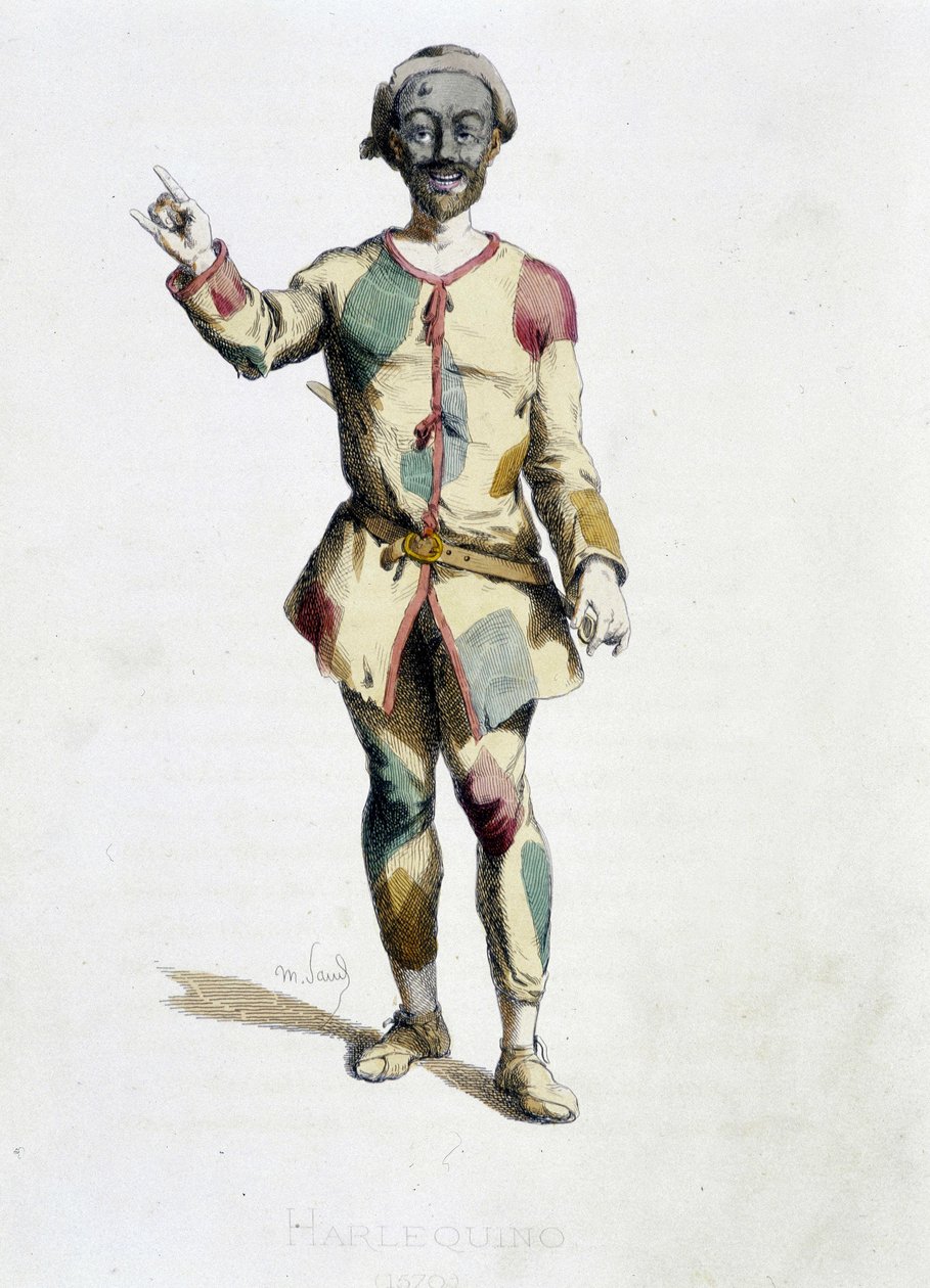 Harlekijn (Arlechino) uit 
