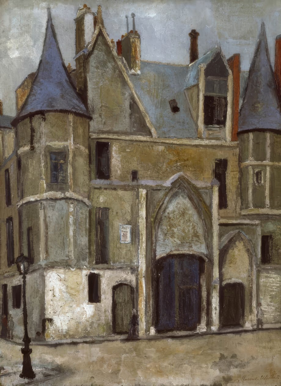 Hotel van Sens door Maurice Utrillo
