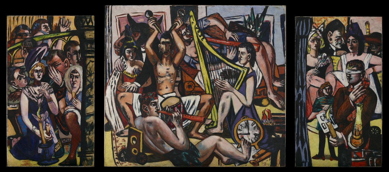 Blindemannetje door Max Beckmann