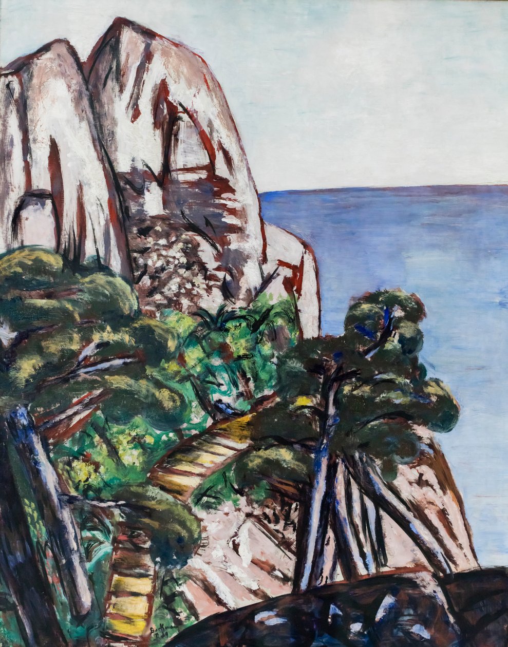Cap Martin door Max Beckmann