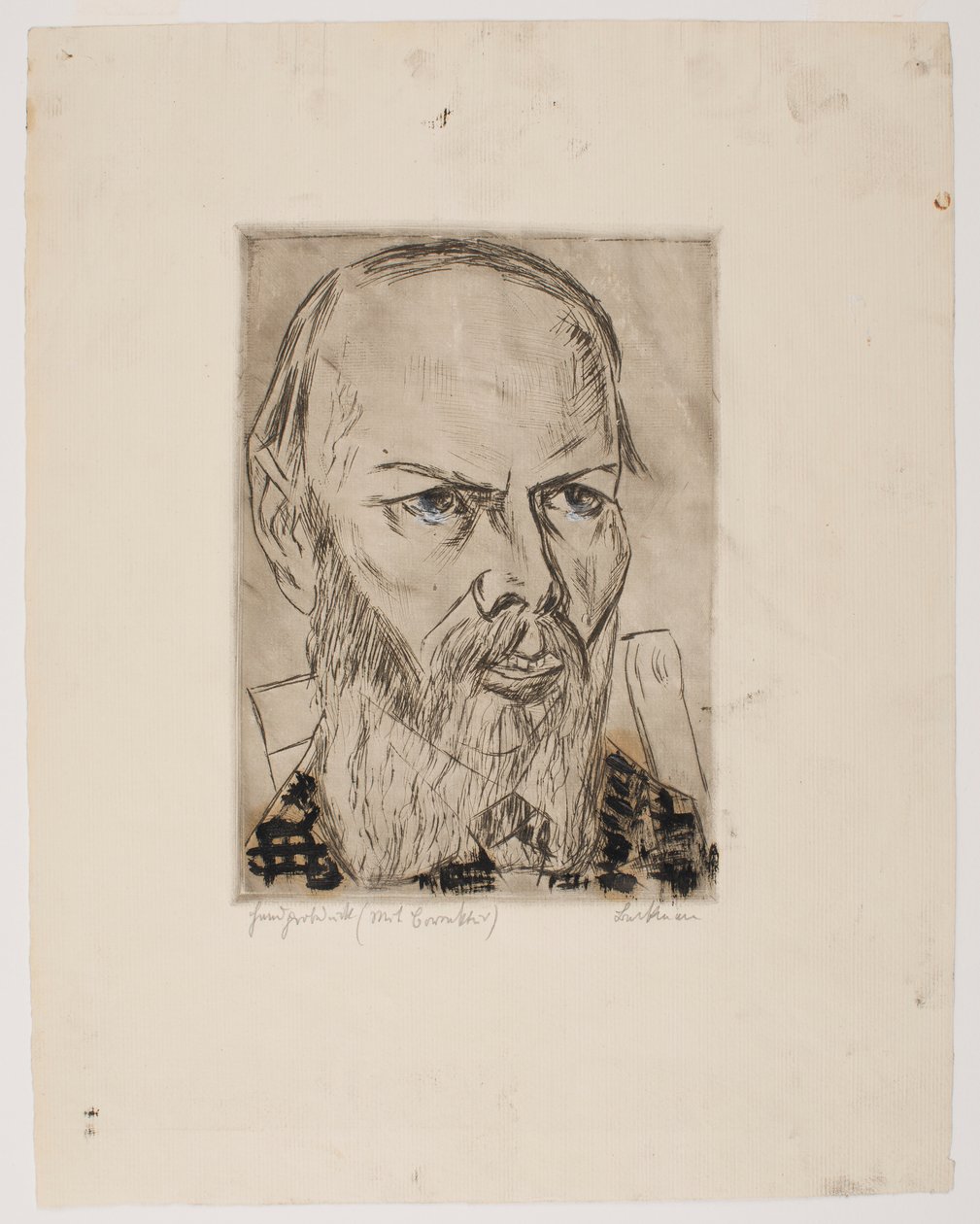 Dostojevski I door Max Beckmann