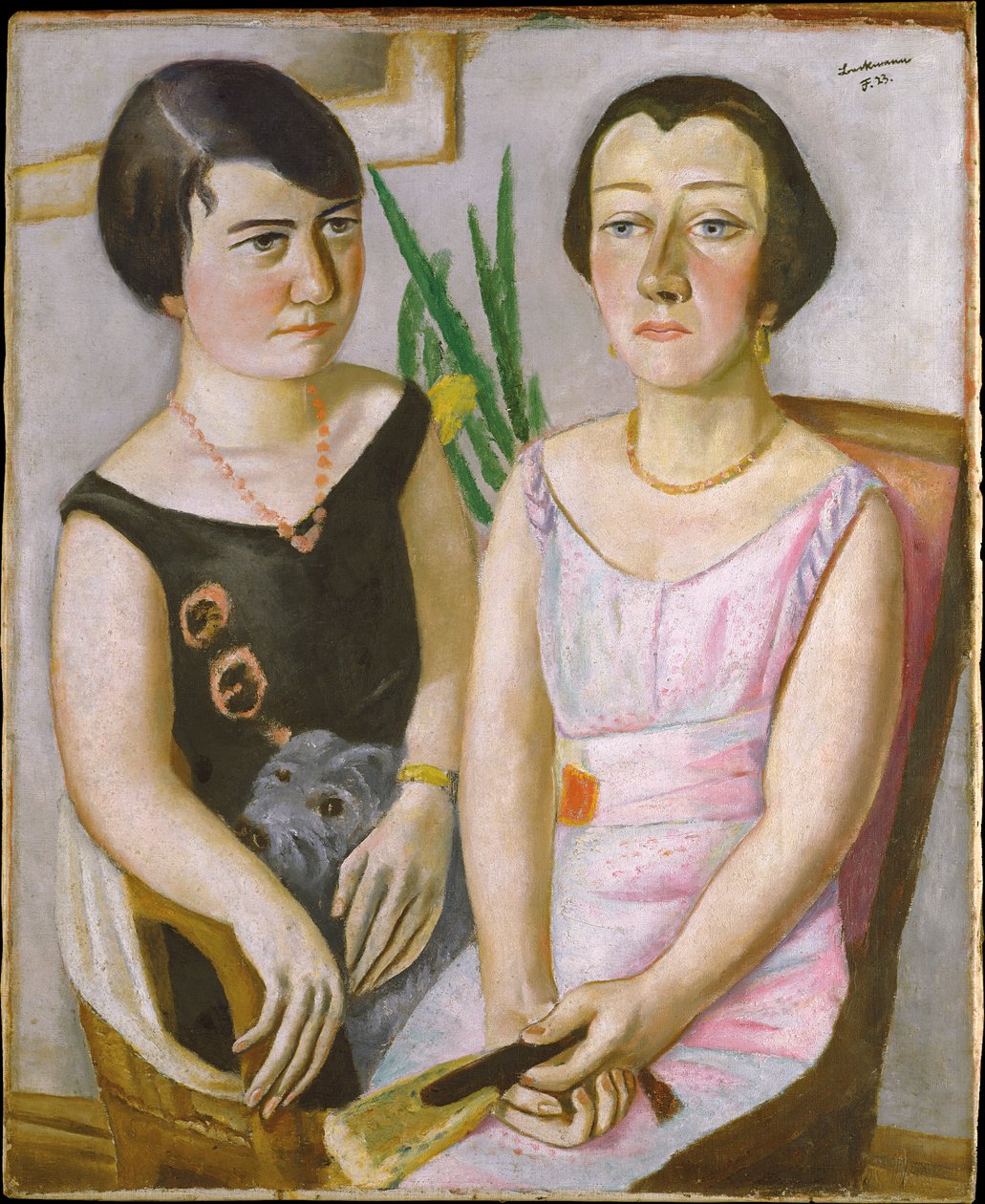 Dubbelportret door Max Beckmann