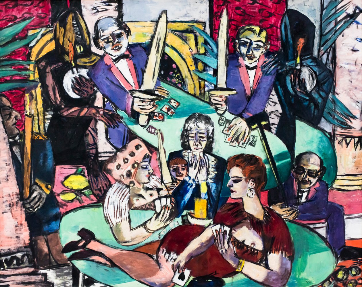 Droom van Monte Carlo door Max Beckmann