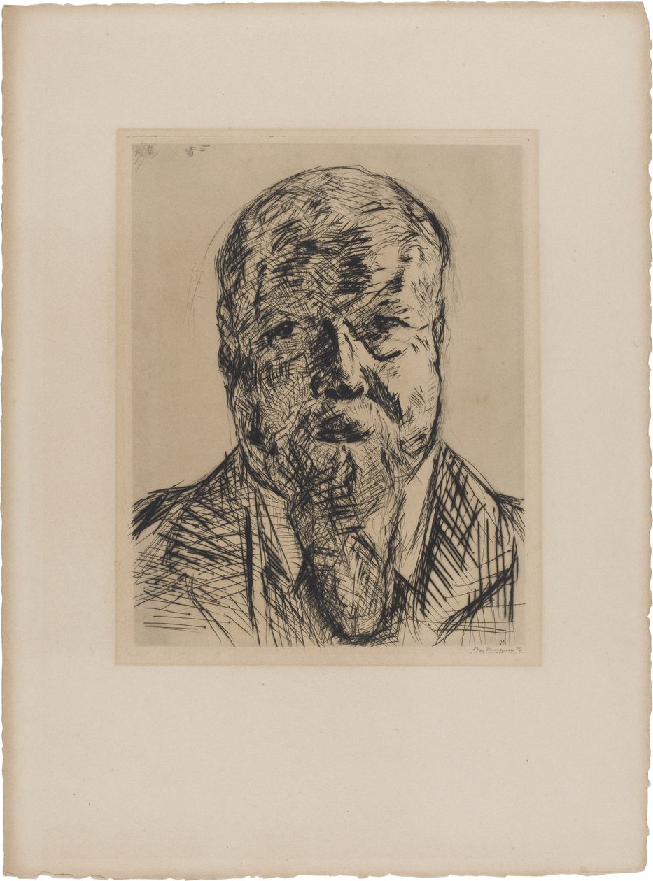 Geheimraad dr. Carl Robert (1850-1922) door Max Beckmann