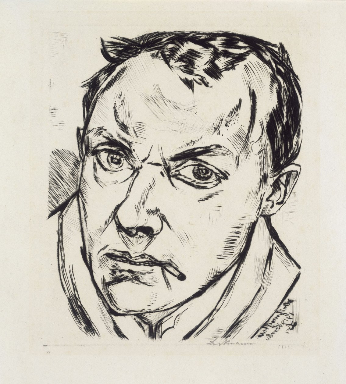 Groot zelfportret door Max Beckmann