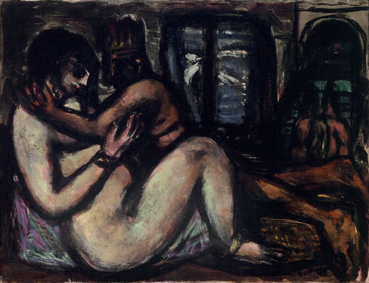 Leda door Max Beckmann