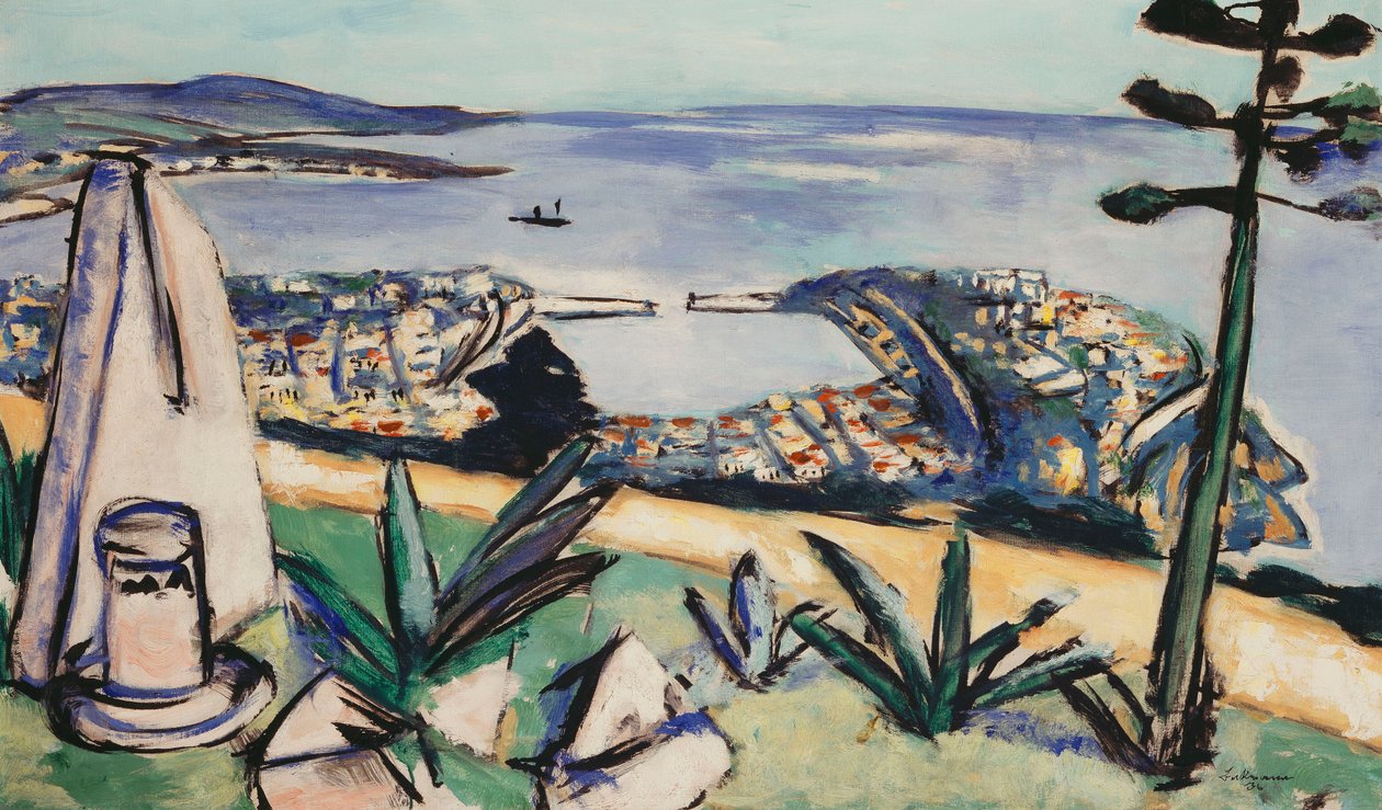 Monte Carlo (Zuidelijke Havenstad) door Max Beckmann