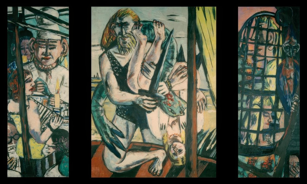 Perseus door Max Beckmann