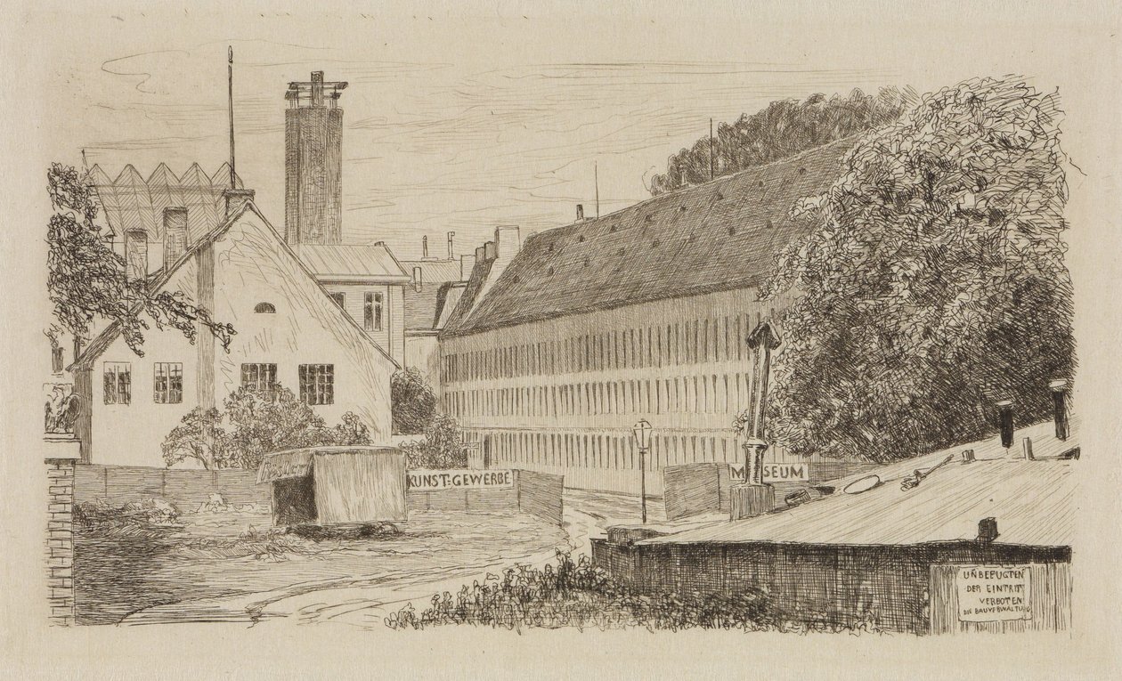 Oud Museum voor Decoratieve Kunsten door Max Klinger