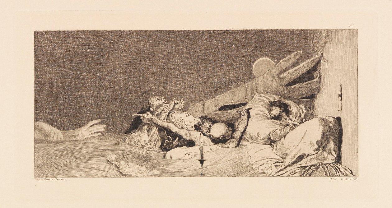 Opus VI, uit Paraphrase on the Finding of a Glove door Max Klinger