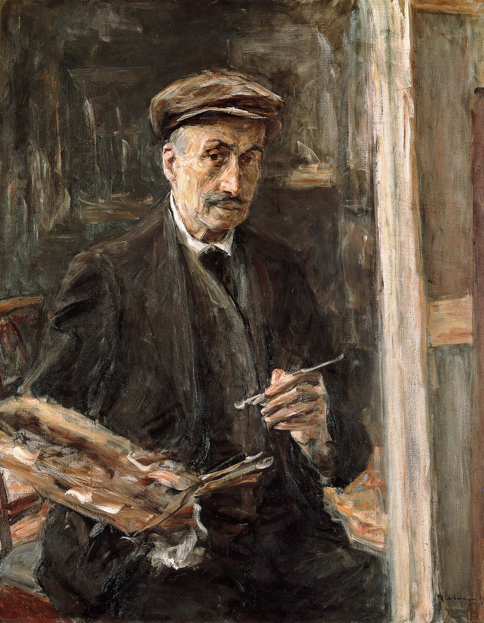 Zelfportret door Max Liebermann