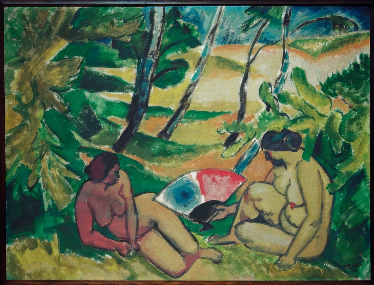 De baders door Max Pechstein