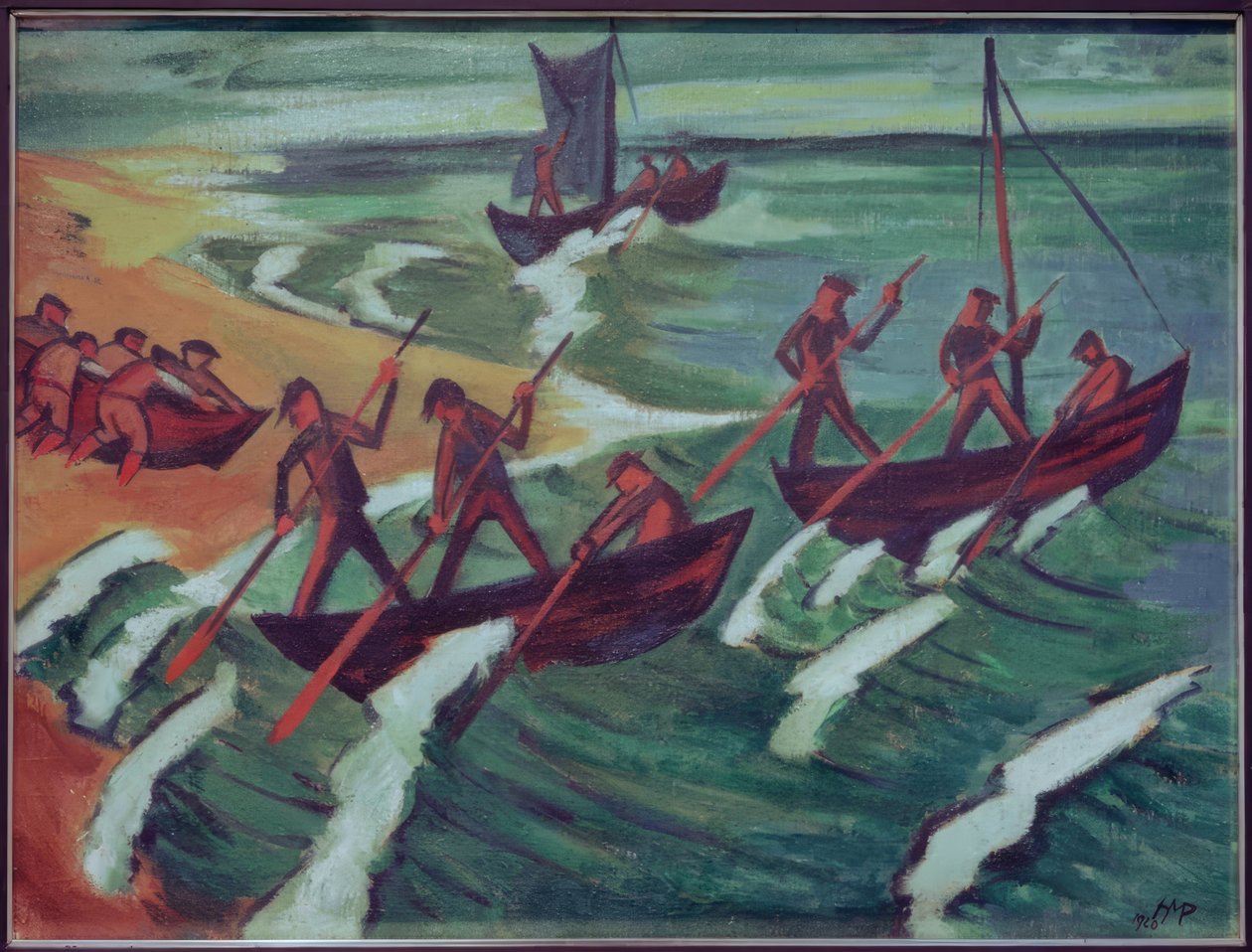 visser door Max Pechstein
