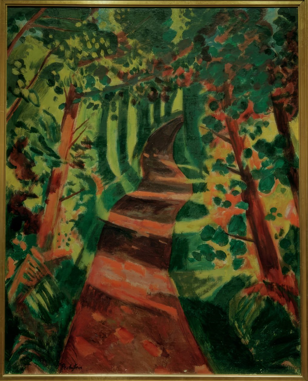 Herbstschatten door Max Pechstein