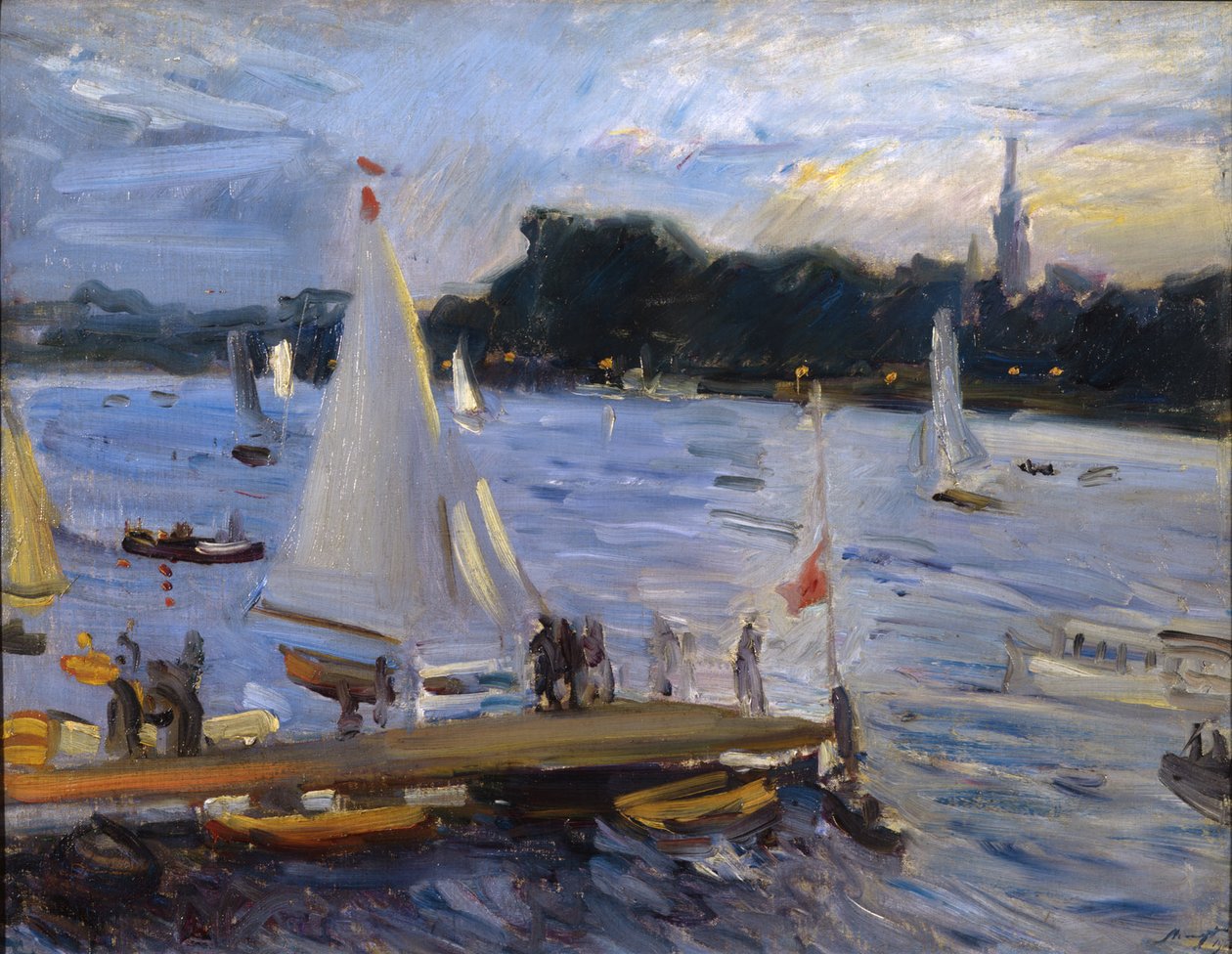 Alsterlandschap door Max Slevogt