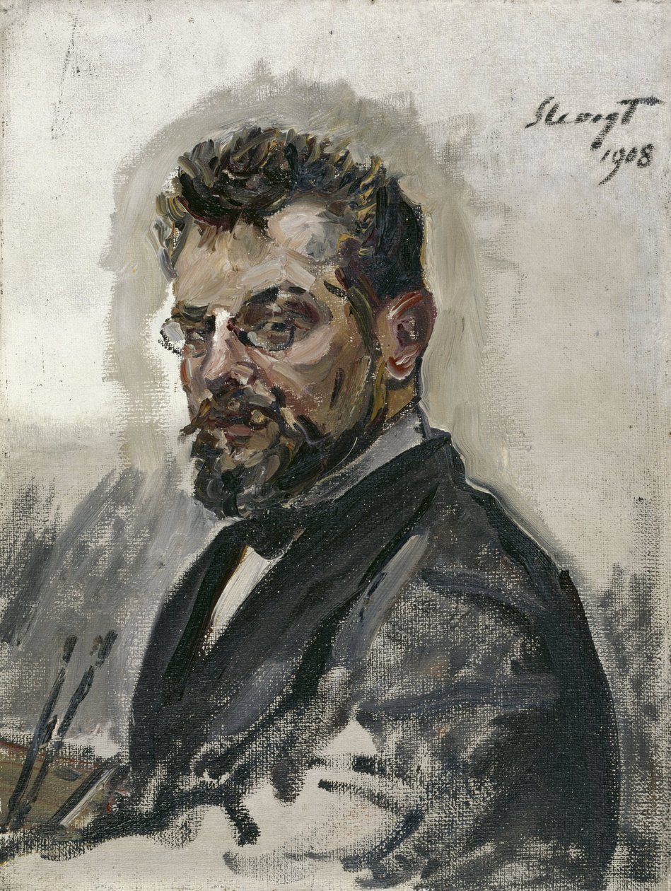 Zelfportret door Max Slevogt