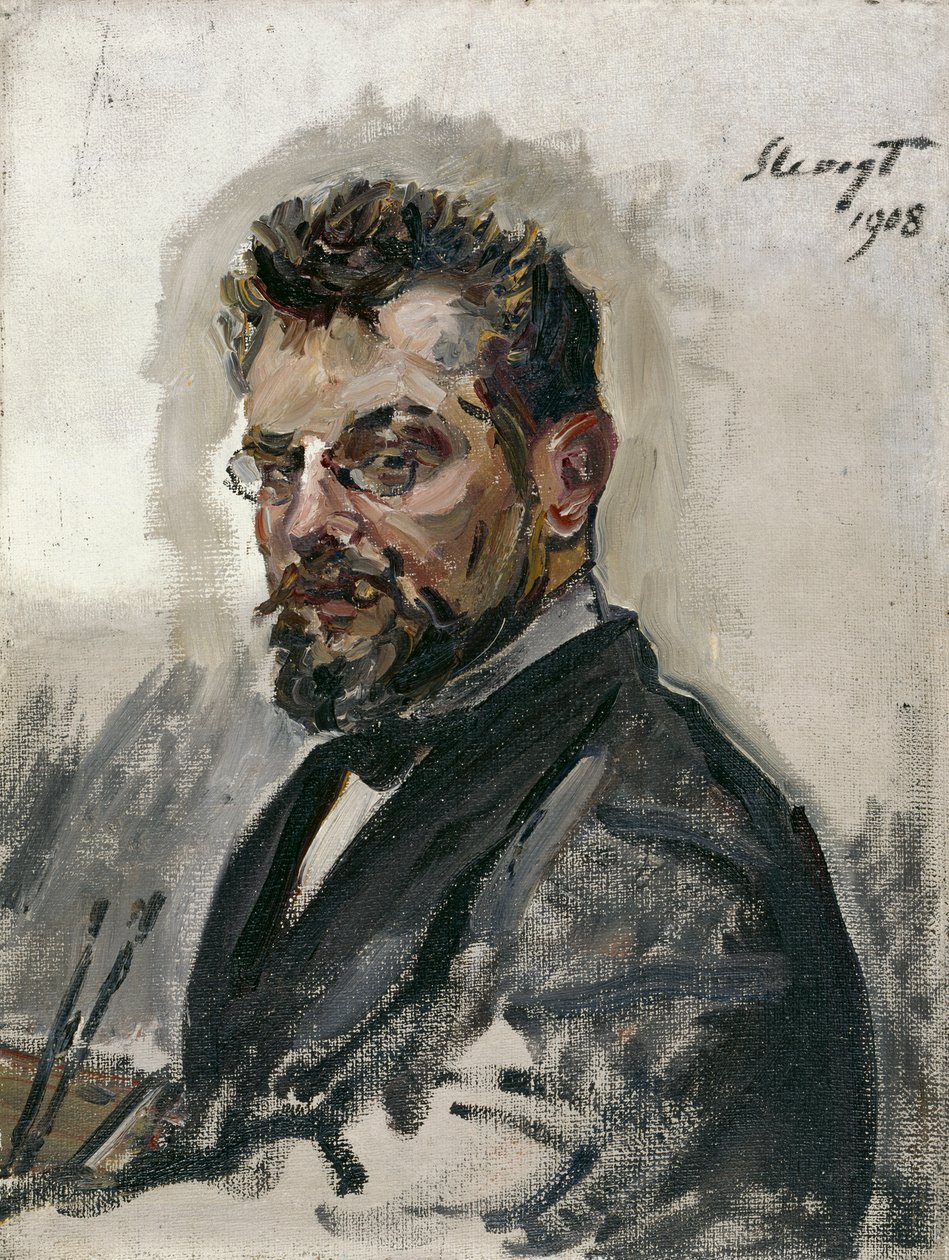 Zelfportret door Max Slevogt