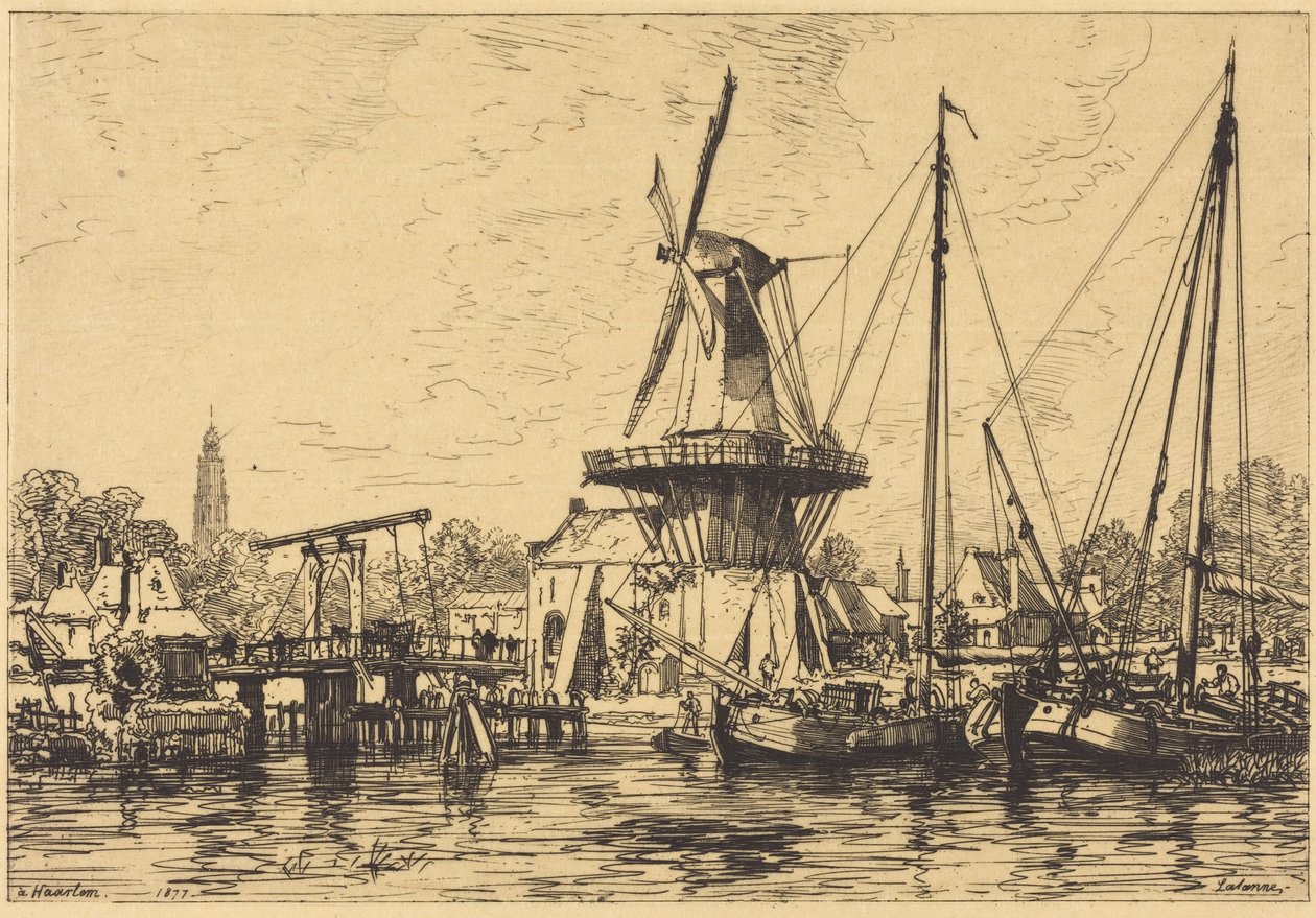 In Haarlem door Maxime Lalanne