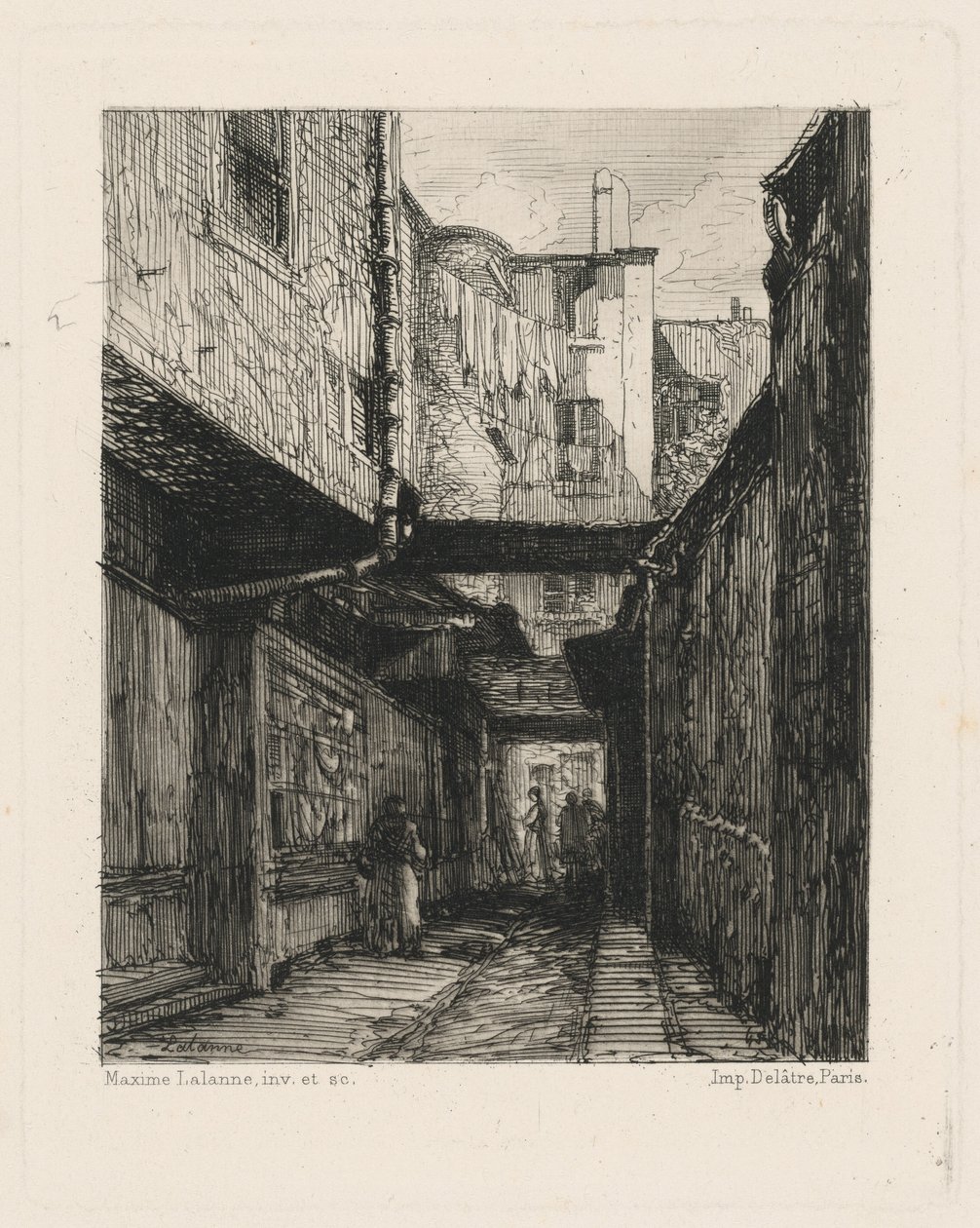 Passage de la Marmite, Parijs door Maxime Lalanne