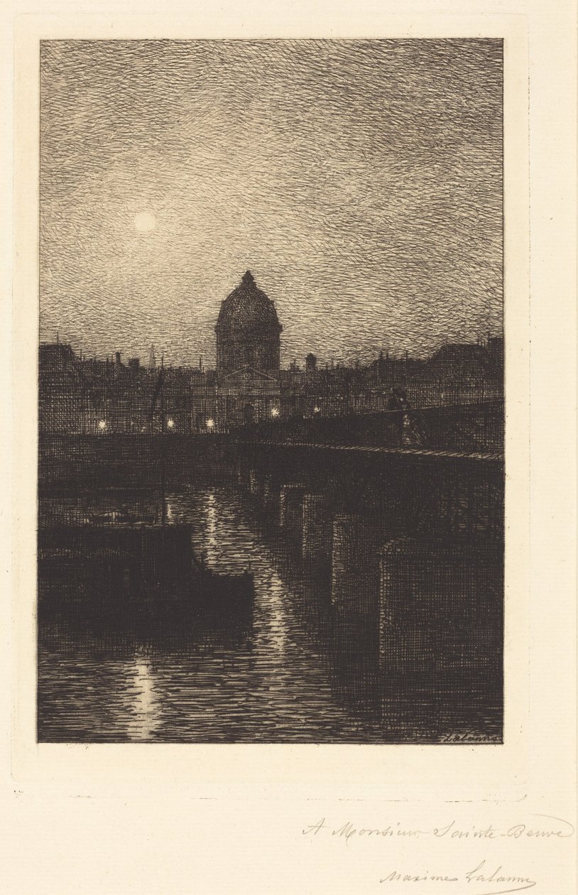 Pont des Arts door Maxime Lalanne