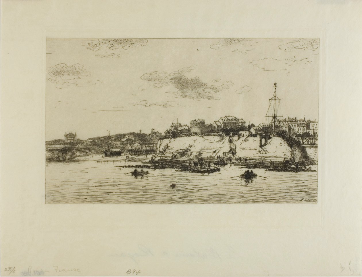 De La Plataine Brug bij Royan door Maxime Lalanne