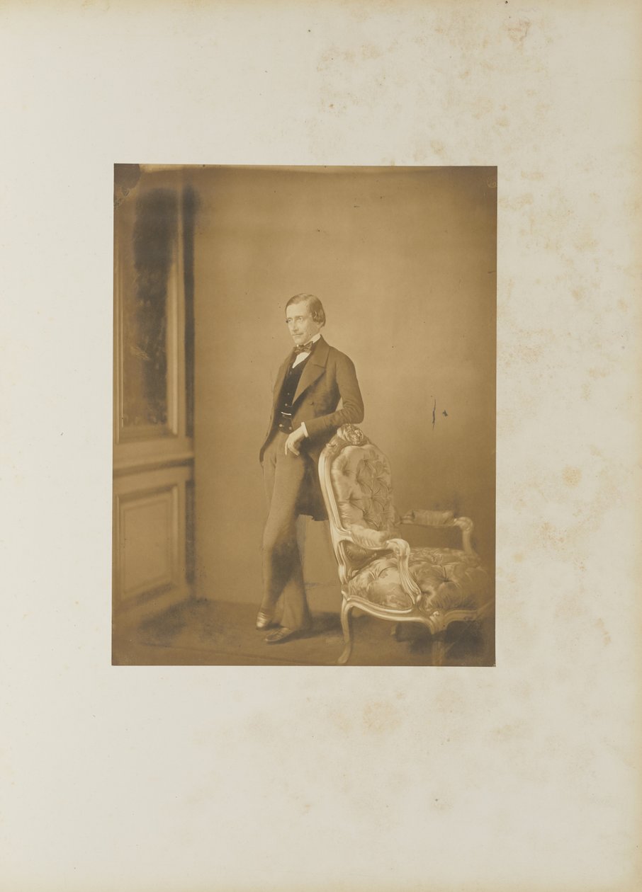 [Portret van Alexander, graaf Hübner]. door Mayer and Pierson