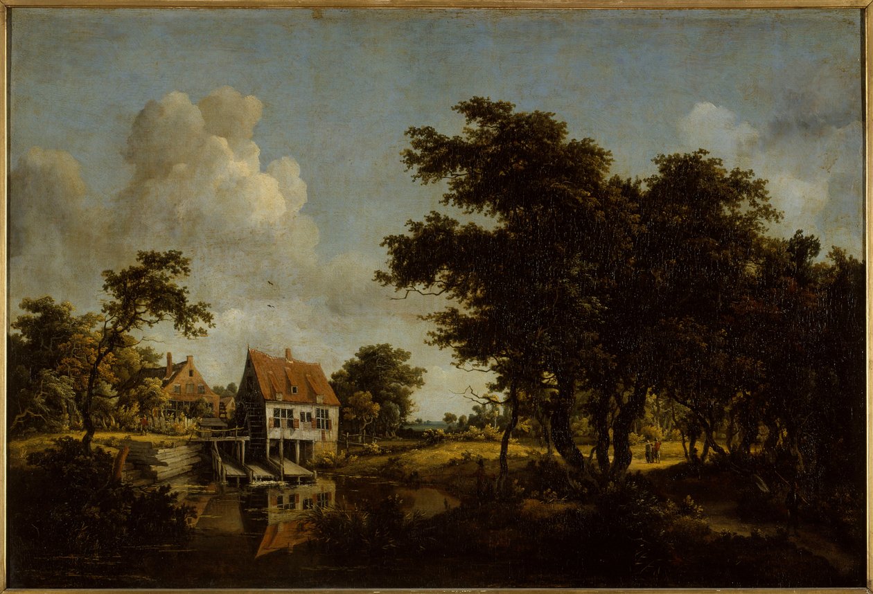 De molens door Meindert Hobbema