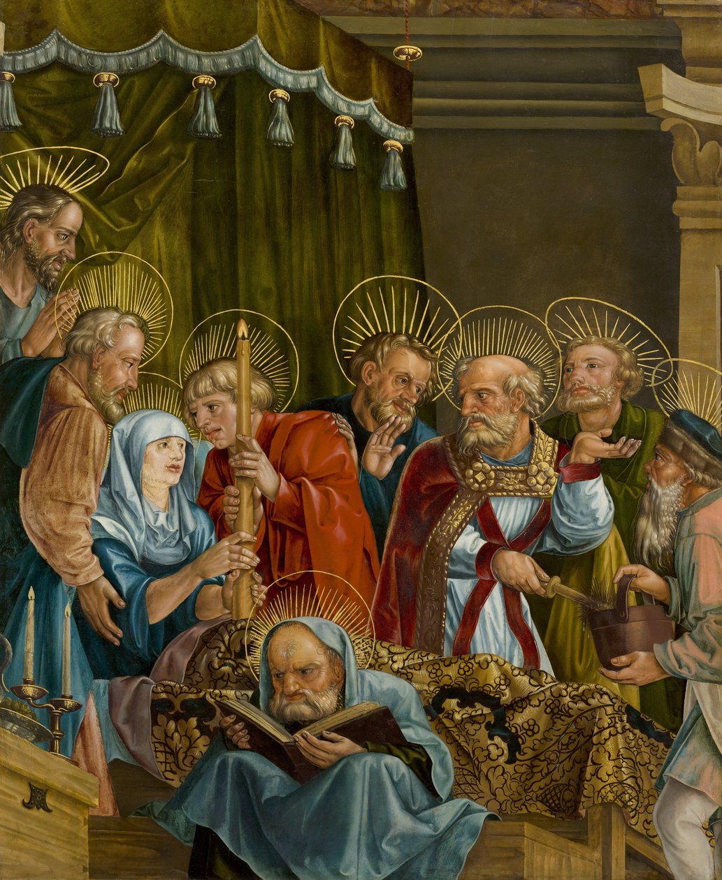 De Dood van de Maagd door Feselen, Melchior door Melchior Feselen