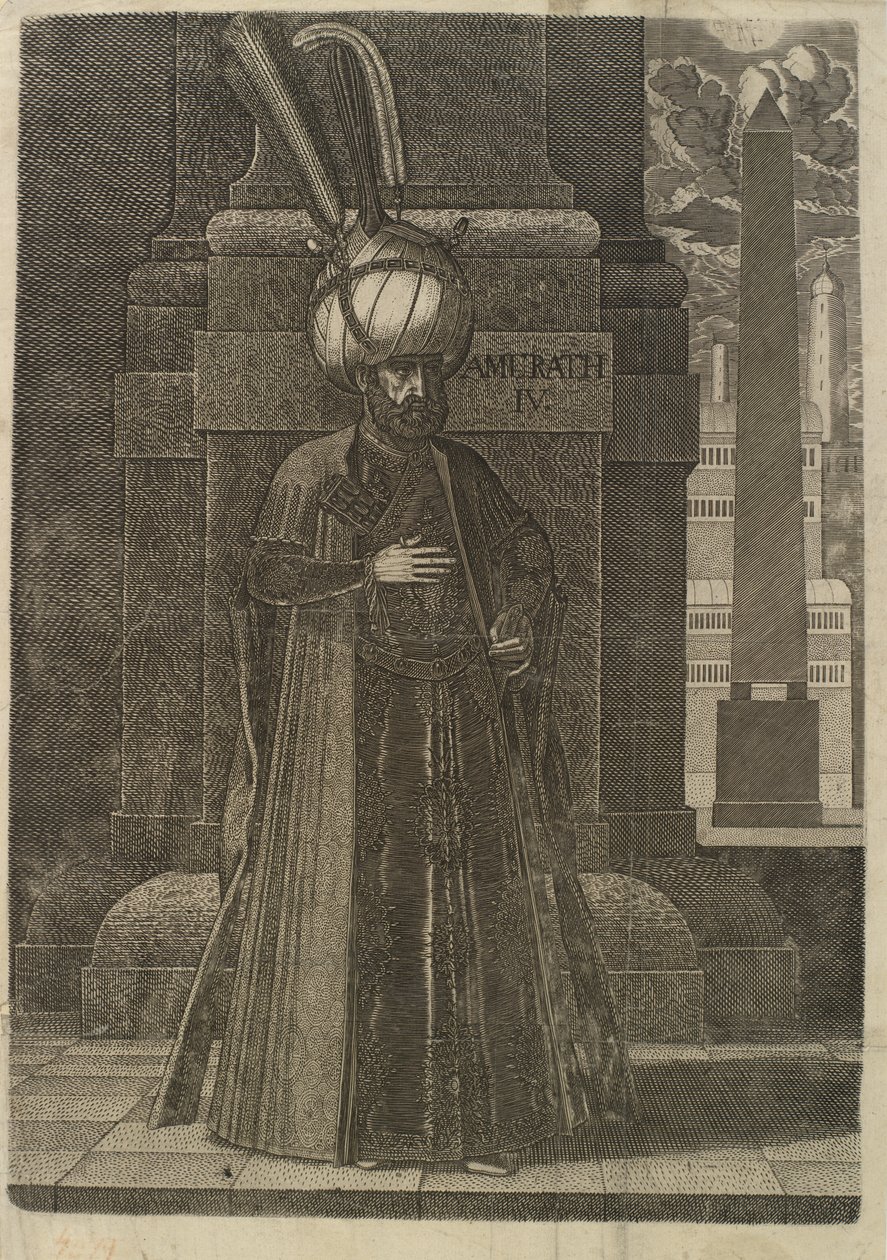 Prins Ismael, Perzische gezant door Melchior Lorck