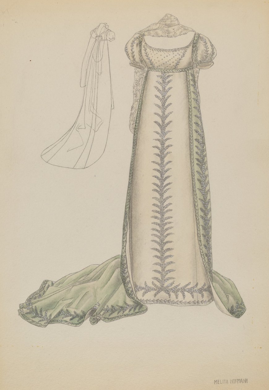 Hofkleding, ca. 1936 door Melita Hofmann