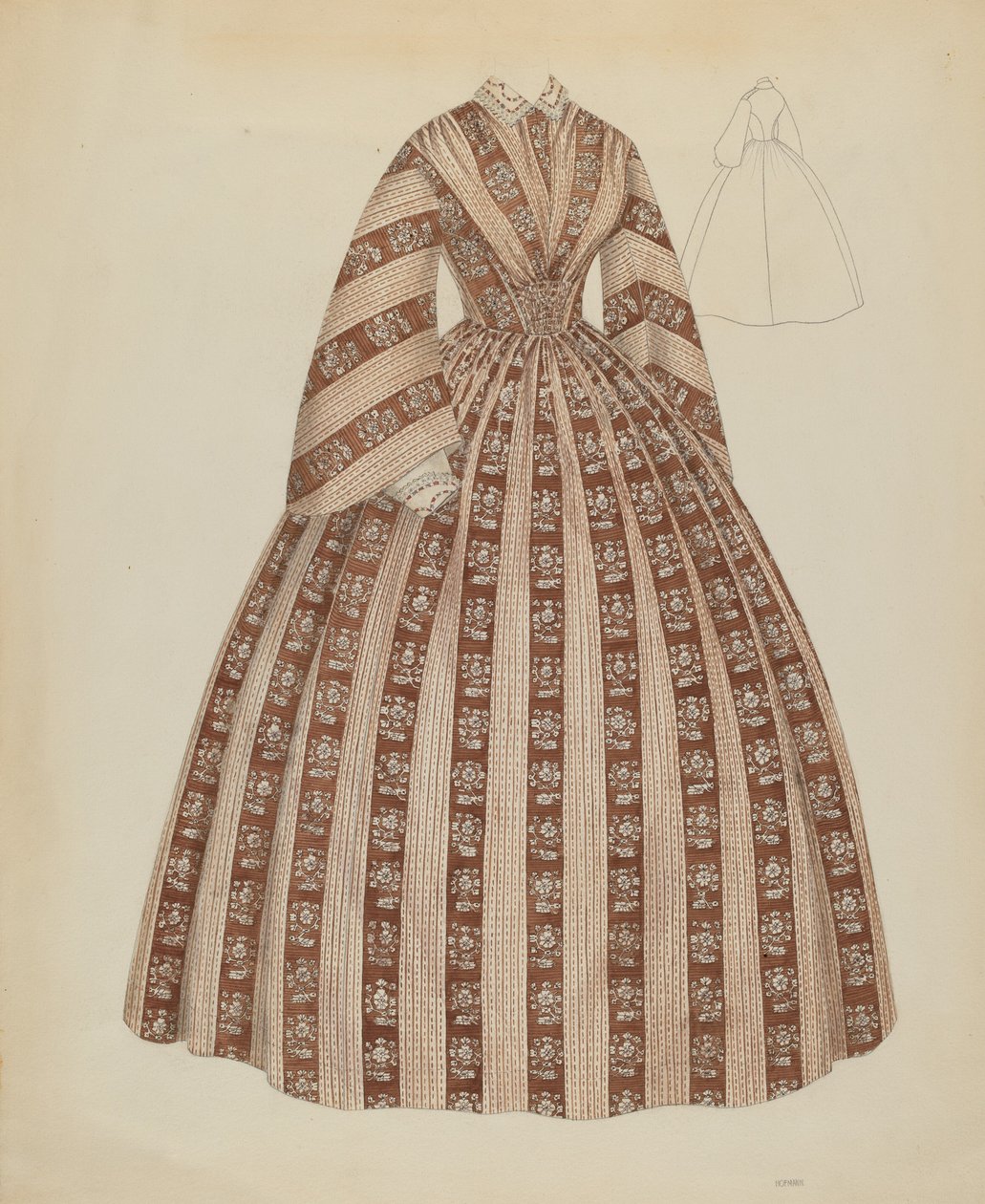 Jurk, c. 1937 door Melita Hofmann