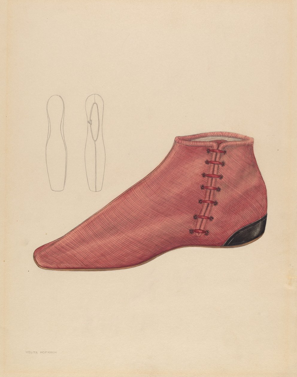 Dames Schoen, ca. 1936 door Melita Hofmann