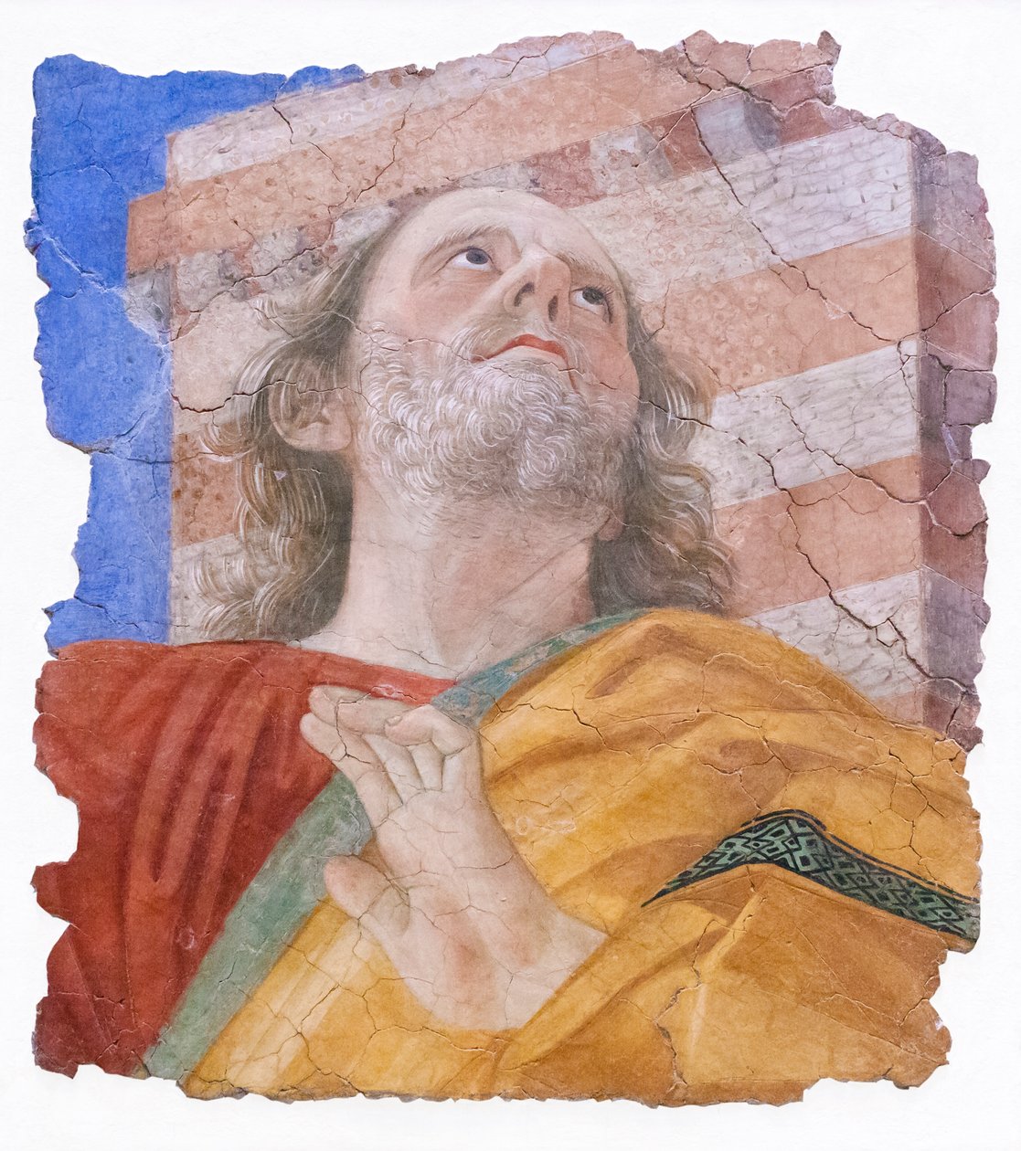 Hoofd van een apostel, rond 1480 door Melozzo da Forli