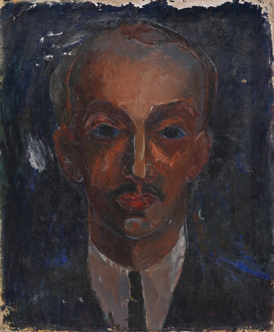 Portret van een man door Meri Genetz