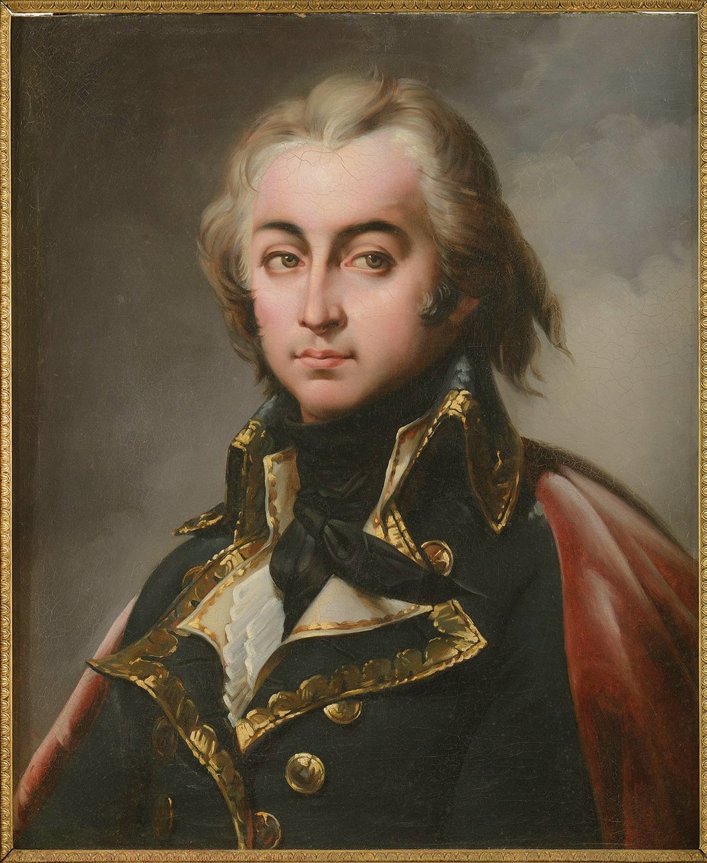 Jean-Baptiste Cyrus de Timbrune de Thiembronne, Graaf van Valence door Merry Joseph Blondel