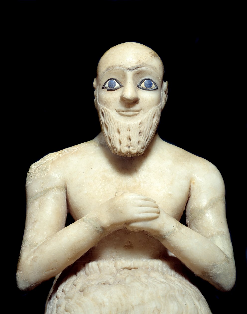 Art Mesopotamië: Beeld van Intendant Ebih-il door Mesopotamian