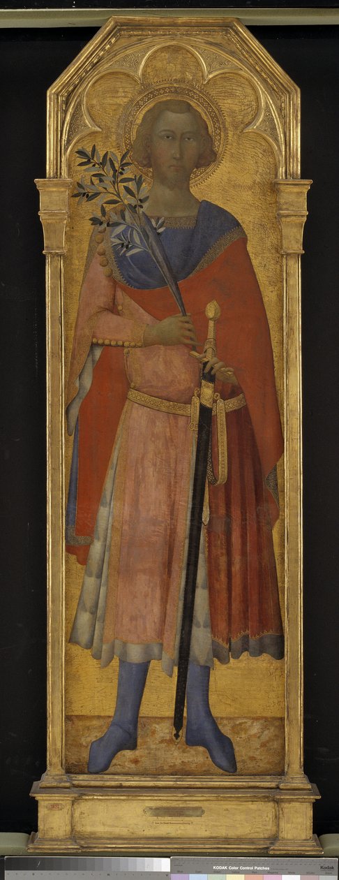 Sint Victor van Siena door Mesteren for Palazzo Venezia Madonna