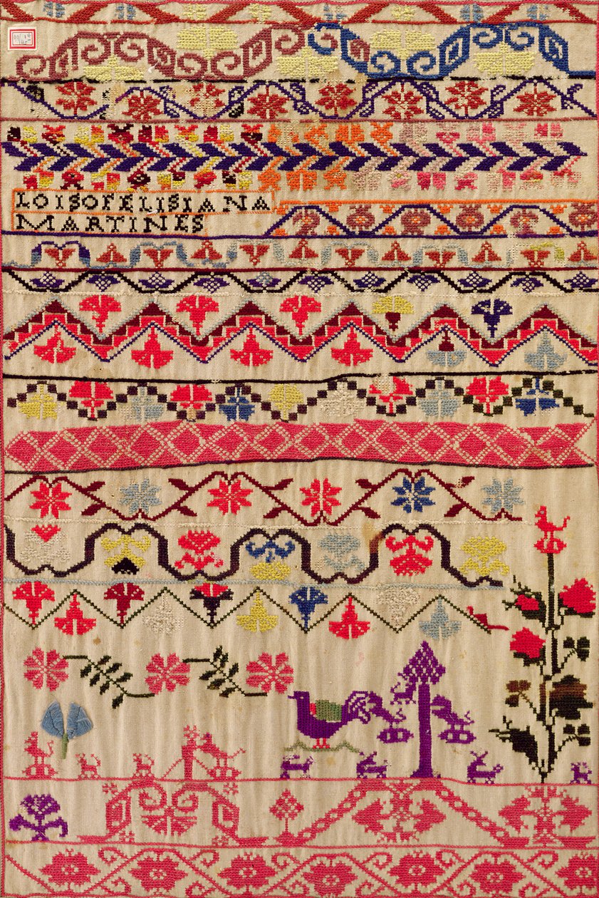 Borduursampler door Mexican School