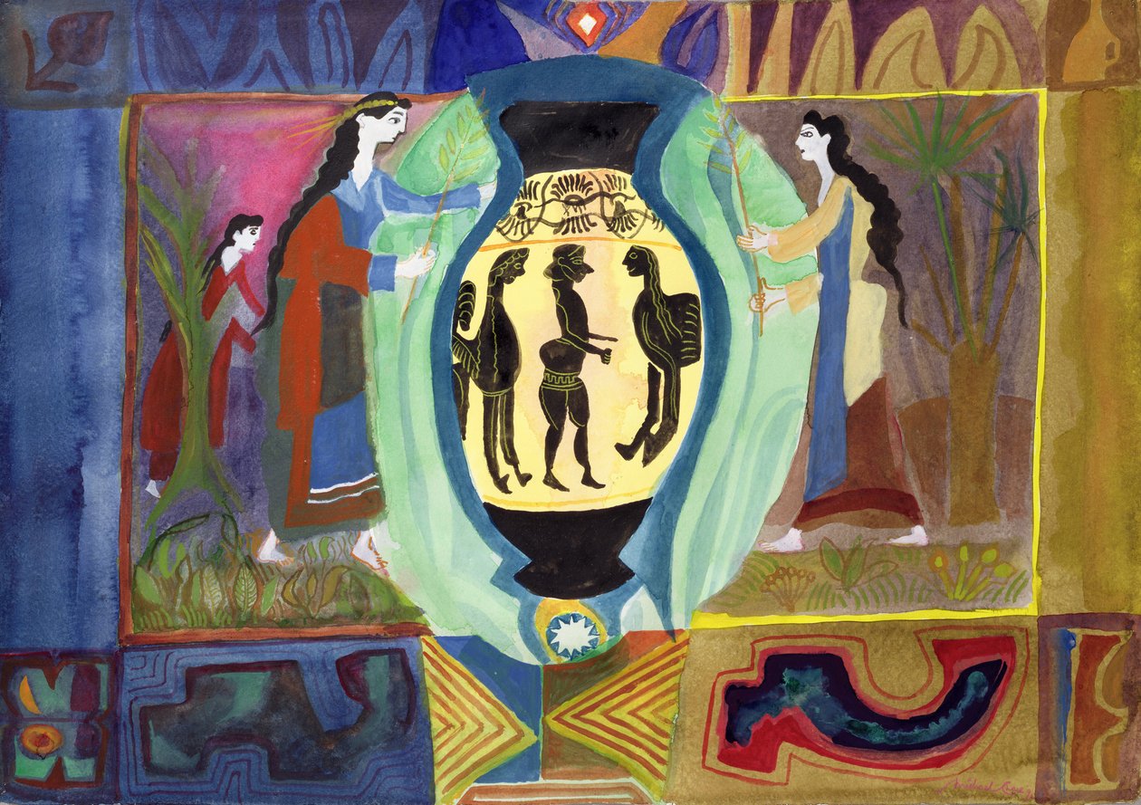 Griekse ceremonie, uit de Griekse Ervaring Serie door Michael Chase