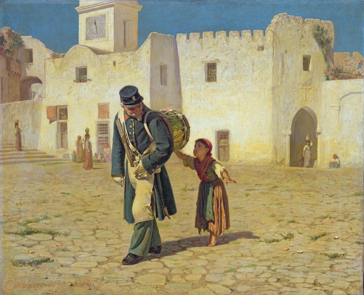 De Trommelaar door Michael George Brennan
