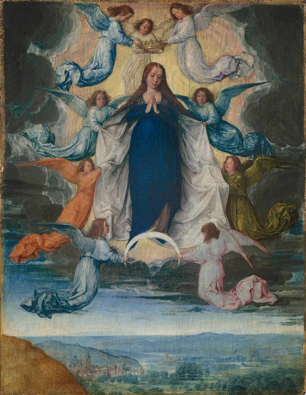 Hemelvaart van Maria door Michael Sittow