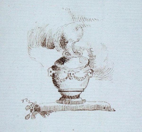 Tekening uit Michael Faraday