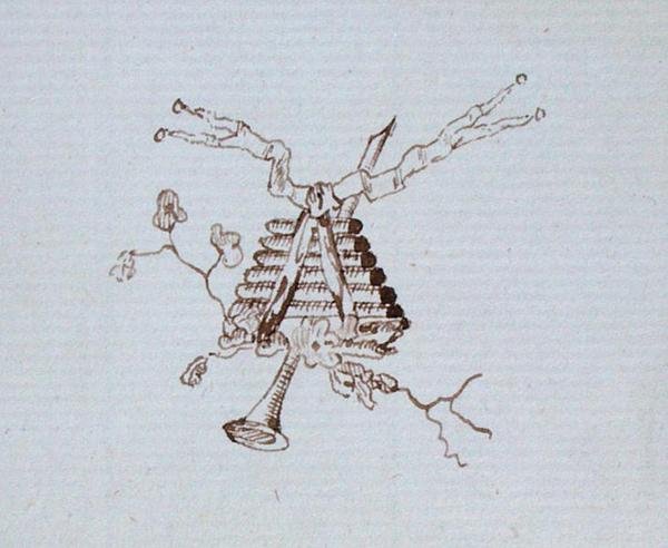 Tekening uit Michael Faraday