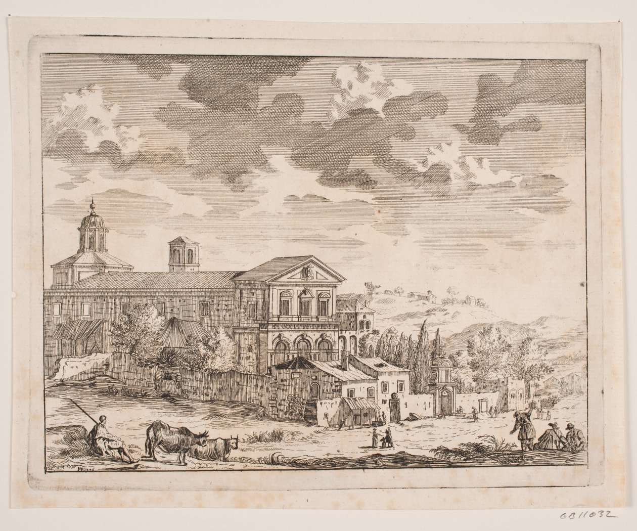Kerk in Italië door Michael Fosie