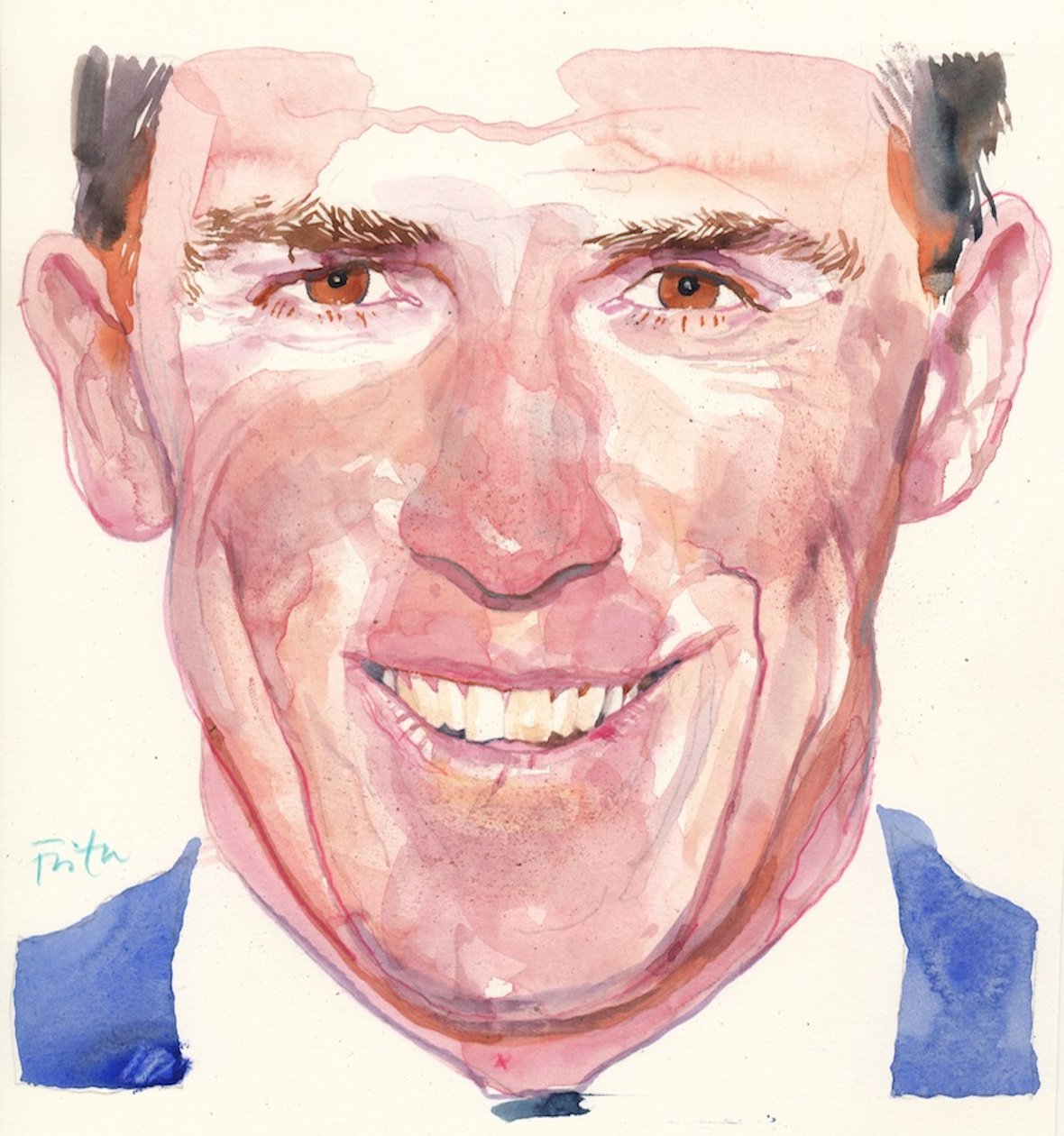 Rob Brydon door Michael Frith