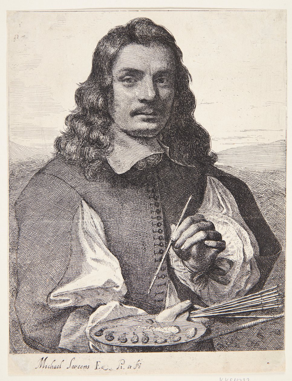 Zelfportret door Michael Sweerts
