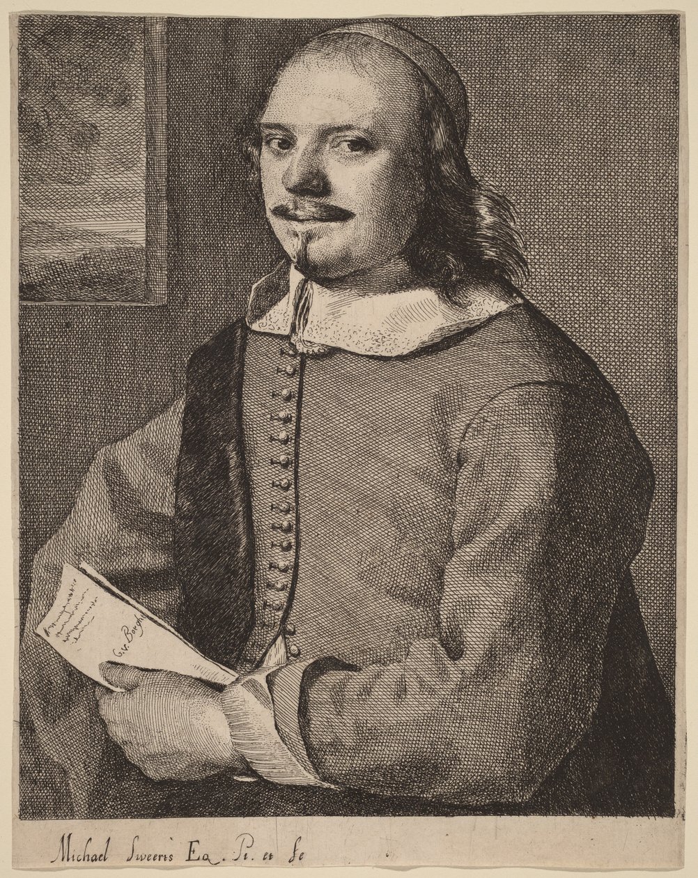 Willem van der Borcht door Michael Sweerts